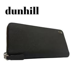 美品✨ dunhill 長財布 ラウンドファスナー レザー ブラウン 茶のサムネイル