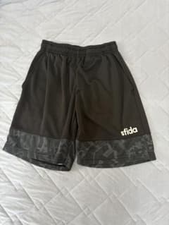 sfida ハーフパンツ 黒 迷彩柄　160のサムネイル
