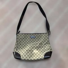 GUCCI グッチ GGキャンバス ショルダーバッグ ブラウン 斜め掛けのサムネイル
