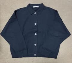 YASHIKI Oboro Collar Cardigan/ブラックのサムネイル