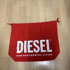 DIESEL 巾着袋 赤のサムネイル