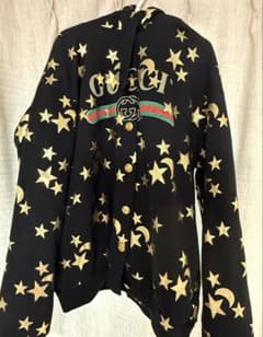 GUCCI グッチ　パーカー　スター＆ムーン柄のサムネイル