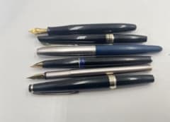 万年筆6本セット PILOT ／PARKER ／Mont Blanc ジャンク有のサムネイル