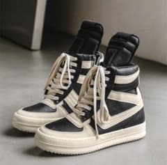 Rick風 Owens Geobasket ハイカットスニーカー - メルカリ