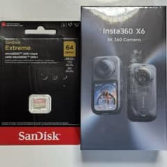 insta360 x6 未開封　SDカードおまけのサムネイル