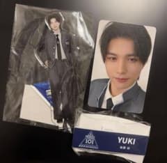 【新品未開封】日プ 新世界 後藤結 YUKI アクスタ ネームプレート セット 新品未開封】日プ 新世界 後藤結 YUKI アクスタ ネームプレート トレカ