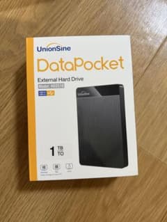 新品 UnionSine DataPocket 1TB HDD 本体のサムネイル
