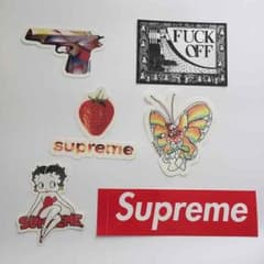 supremeステッカーのサムネイル