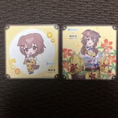 ホロライブ極楽湯コラボ　コースター(戌神ころね) 2種セットのサムネイル