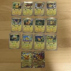 【ポケカ30周年】ピカチュウ 12種セット＋ ピカチュウex RR 2種のサムネイル