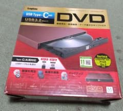 Logitec ポータブルDVDドライブ LDR-PMLBU3CVRD Logitec ポータブルDVDドライブ LDR-PMLBU3CVRD - メルカリ