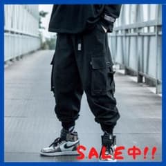 【大人気】メンズ カジュアルパンツ カーゴパンツ L オーバーサイズのサムネイル