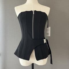 未使用品 美品 JOSE MOON ジップアップ ビスチェ 38