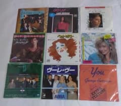 EPレコードまとめ売り㉒】シングルレコード 洋楽9枚セット ジャンク