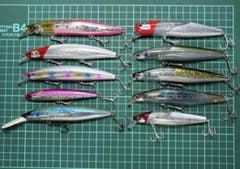 シマノ　ヒラメミノー 135S・ストロングアサシン 125F 等　10個セット シマノ ヒラメミノー 135S・ストロングアサシン 125F 等 10個セット