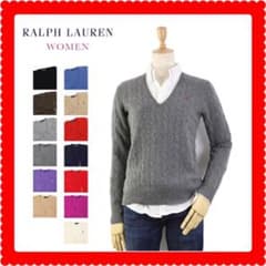 ポロラルフローレン　ラルフローレン　ニット　vネック　RALPH LAURENのサムネイル