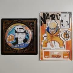 NARUTO 생일 캔 배지 명장면 디오라마 피규어 우즈마키 나루토