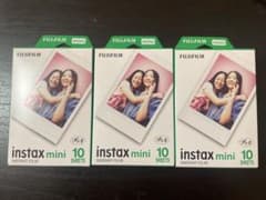 富士フイルム instax mini フィルム 10枚x3個のサムネイル