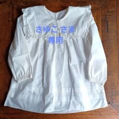 ビック衿 シャツワンピース  チュニック  ブラウスのサムネイル