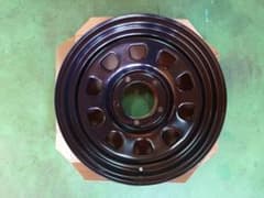 美品 ①ジムニーシエラJB74 デイトナスチールホイール1/2 - メルカリ