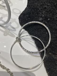 SpinelliKilcollinスピネリキルコリンシルバーバングルブレスレット 