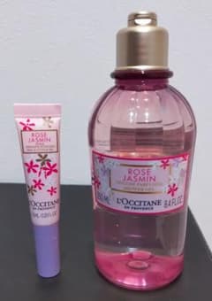 【ロクシタン】ローズジャスミン　シャワージェル＆ネイルオイルのサムネイル