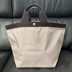 Herve Chapeller 舟型トートバッグ タラマxモカ Lサイズ - メルカリ