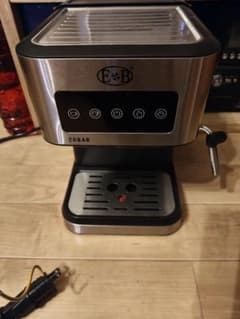 E&B エスプレッソマシン 20BAR スチームワンド付き E&B エスプレッソマシン 20BAR スチームワンド付き - メルカリ