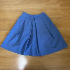 URBAN RESEARCH ブルーフレアスカート Mサイズのサムネイル