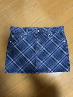 GAP チェック柄ミニスカート28のサムネイル