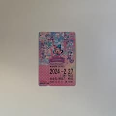 ディズニー ディズニーシー ミニー フリー切符 リゾートライン パルパルーザのサムネイル