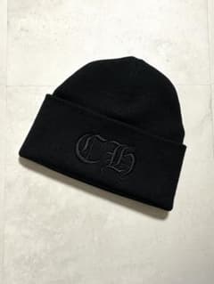 WOOL WATCH CAP CH刺繍 ビーニー帽子 ブラック 新作のサムネイル
