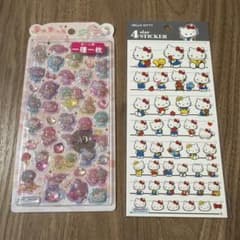 サンリオ うるちゅる POP SEAL ・4size STICKER2枚セットのサムネイル