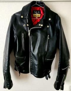 666 ライダース ライトニングタイプ サイズ36 カウハイド 英国製Msize