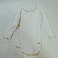 プチバトー ♡ 襟付きロンパース 12m/74cmのサムネイル