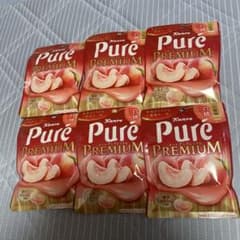 6 봉지 칸로 퓌레구미 프리미엄 야마나시 산 백도 농밀 과실 줄레