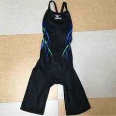 ミズノ 水着 競泳用 黒 ブルー  スポーツ用のサムネイル