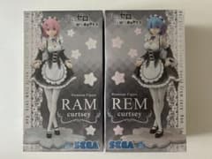 Re:ゼロ レム ラム curtsey Premium Figure - メルカリ