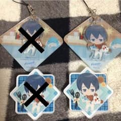 Free! カフェ アクリルチャーム&バッジ 遙のサムネイル