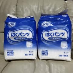 リフレ はくパンツ レギュラー Mサイズ 20枚入 2パックのサムネイル