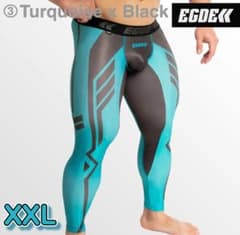 EGDE HONEST スーパーローライズ レギンス XXL Turguoise - メルカリ