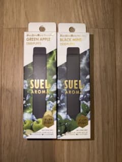 SUEL AROMA 持ち運びシーシャ グリーンアップル・ブラックミントのサムネイル