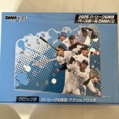 2026パ・リーグ6球団ベースボールDMMくじ クロック賞のサムネイル