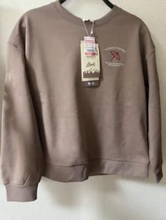 しまむら　アーノルドパーマー　長袖　裏起毛　刺繍