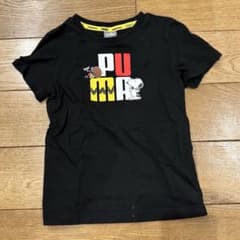 PUMA 黒 Tシャツ 5-6Y グラフィックのサムネイル