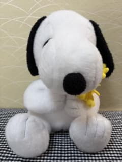 スヌーピー ウッドストックLLぬいぐるみ なかよしハグ