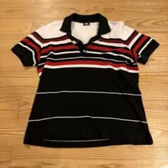 D&G Dolce&Gabbana ポロシャツ ボーダー サイズ48 - メルカリ
