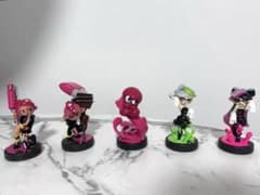 amiibo 5-figure set Splatoon