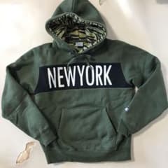 champion 迷彩 プルオーバー フーディー スウェットのサムネイル