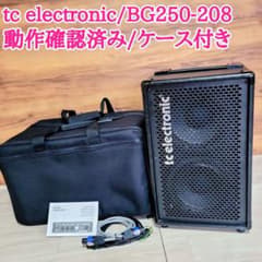 tc electronic BG250-208 ベースアンプ ケース付き - メルカリ